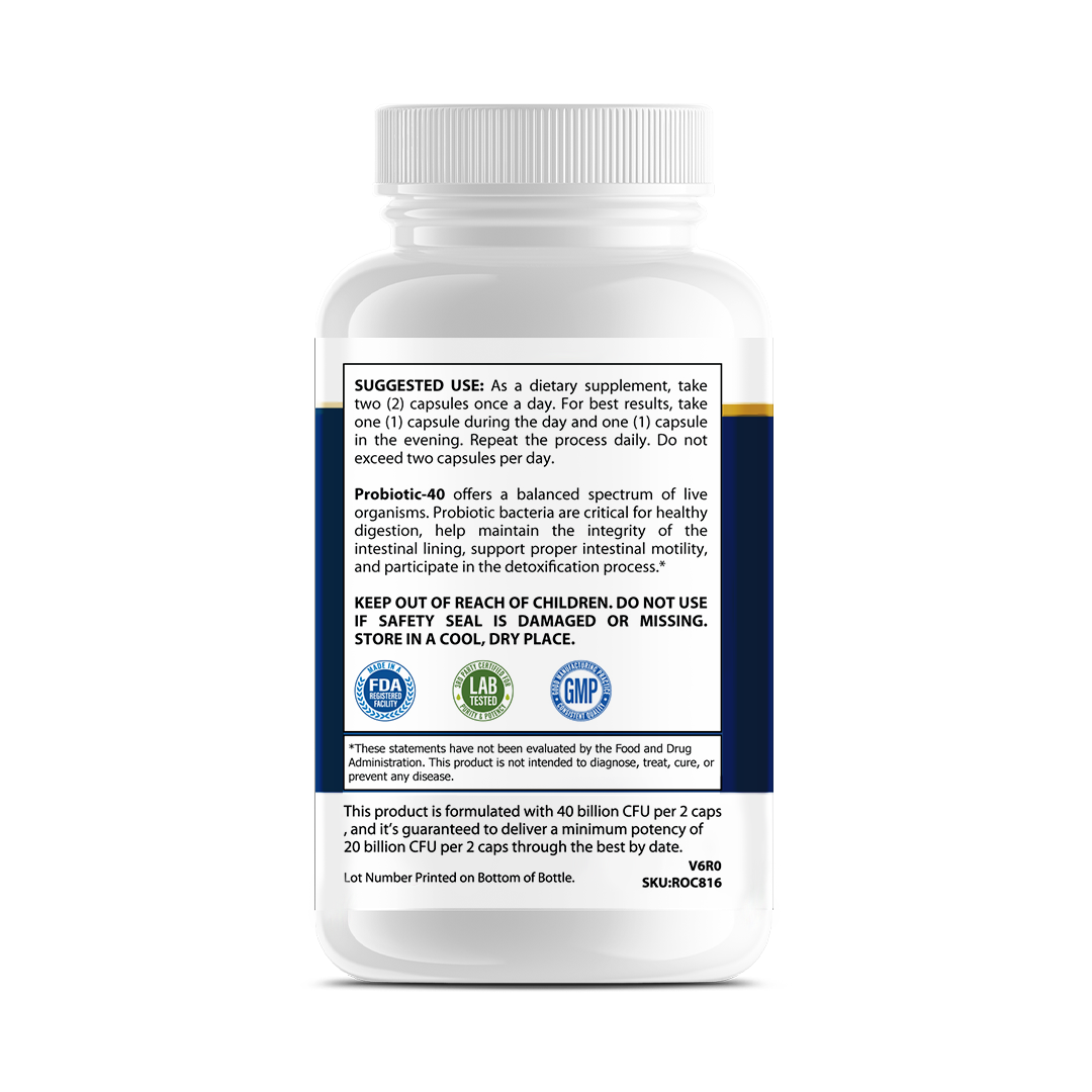Probiotic - 40 Billion CFU
